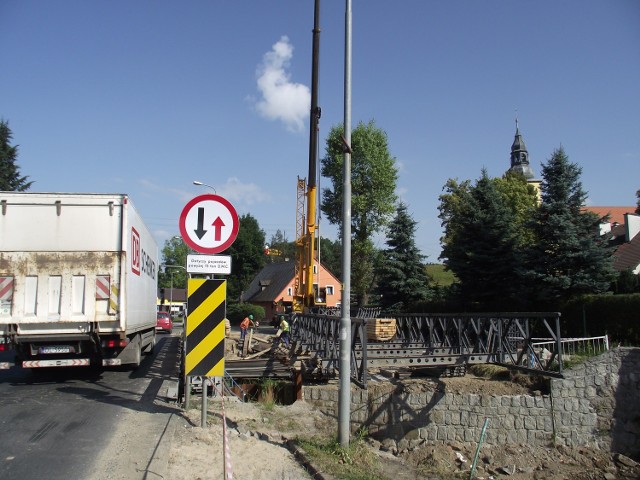 Mosty w Maciejowej - odbudowa