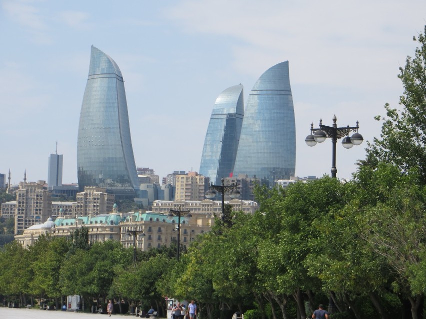 Baku w Azerbejdżanie jest bardzo ciekawym miejscem do...