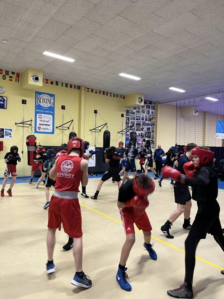 Poznańskie sparingi pięściarzy ŚKB Warta. Nasi zawodnicy mieli okazję do rywalizacji z zawodnikami z Ukrainy