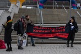 Protest przed Tauron Areną w Krakowie. "Sprzeciwiamy się wykorzystywaniu zwierząt w pseudosporcie"