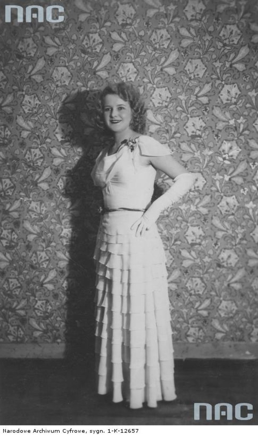 Jadwiga Lińska, miss Zakopanego 1932 r. Fotografia portretowa