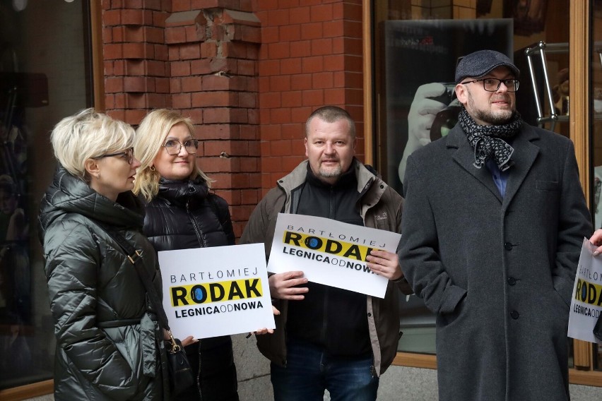Bartłomiej Rodak oficjalnie wystartował z kampanią wyborczą na prezydenta Legnicy