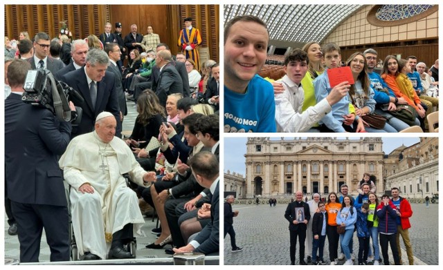 Dom Chłopaków w Broniszewicach w Watykanie. Chłopcy spotkali się z papieżem Franciszkiem! To było wyjątkowe wydarzenie