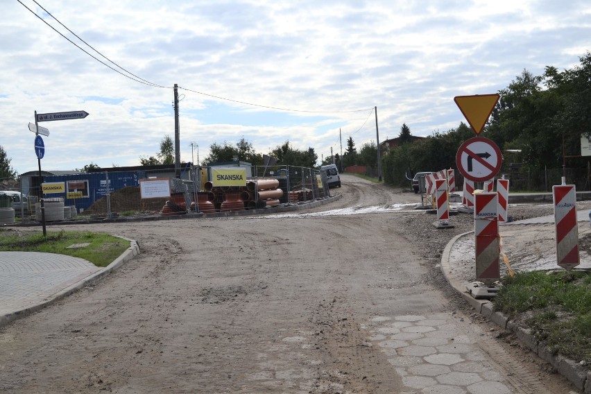 Trwa remont ulicy Kochanowskiego [ZDJĘCIA]. Do zakończenia prac pozostało 2,5 miesiąca