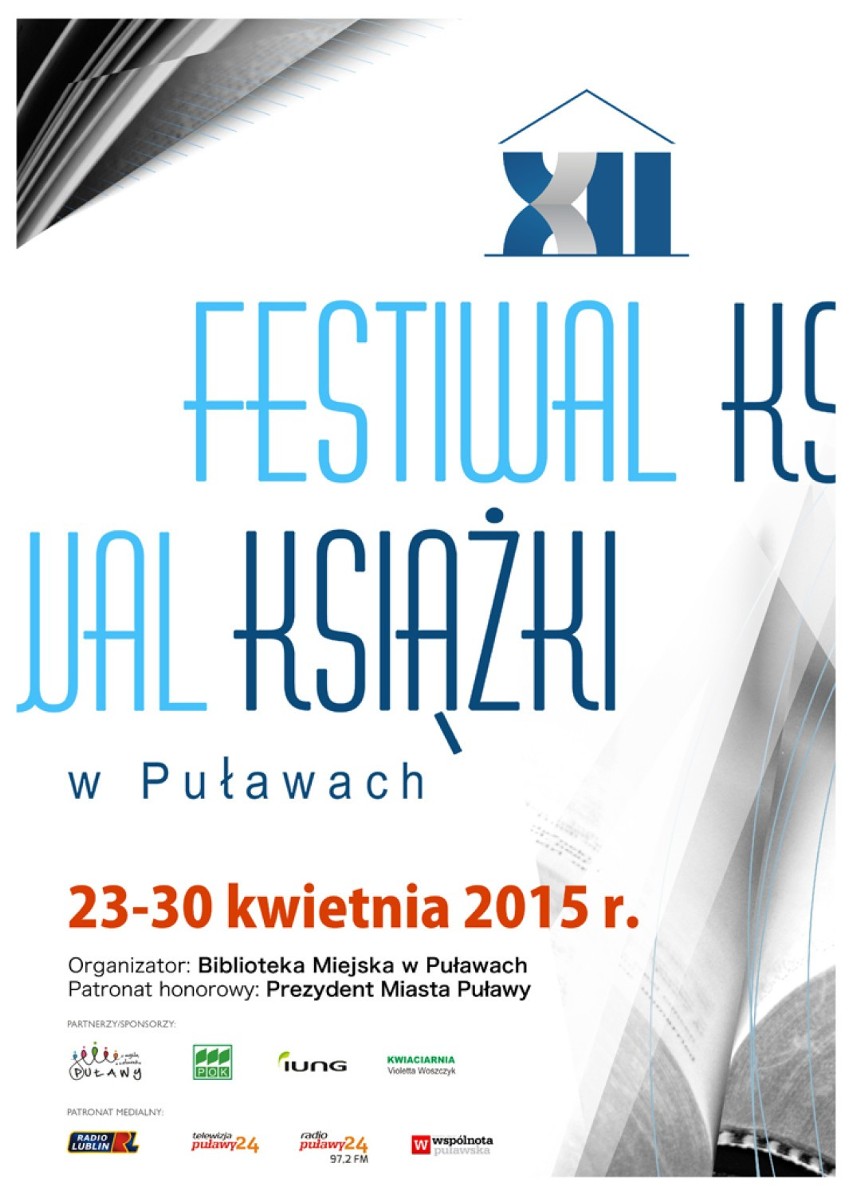 Puławy: XII Festiwal Książki przed nami