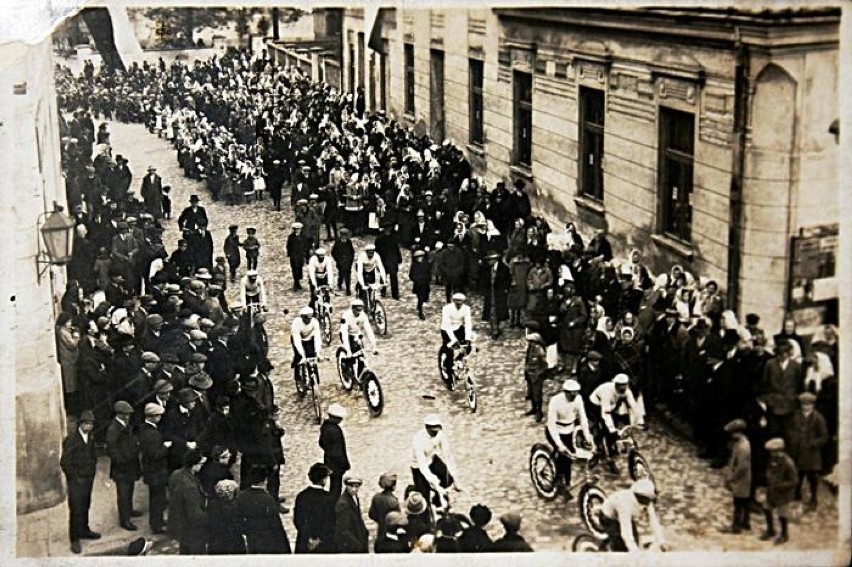 Wyścig kolarski w Kętach przed wybuchem II wojny światowej
