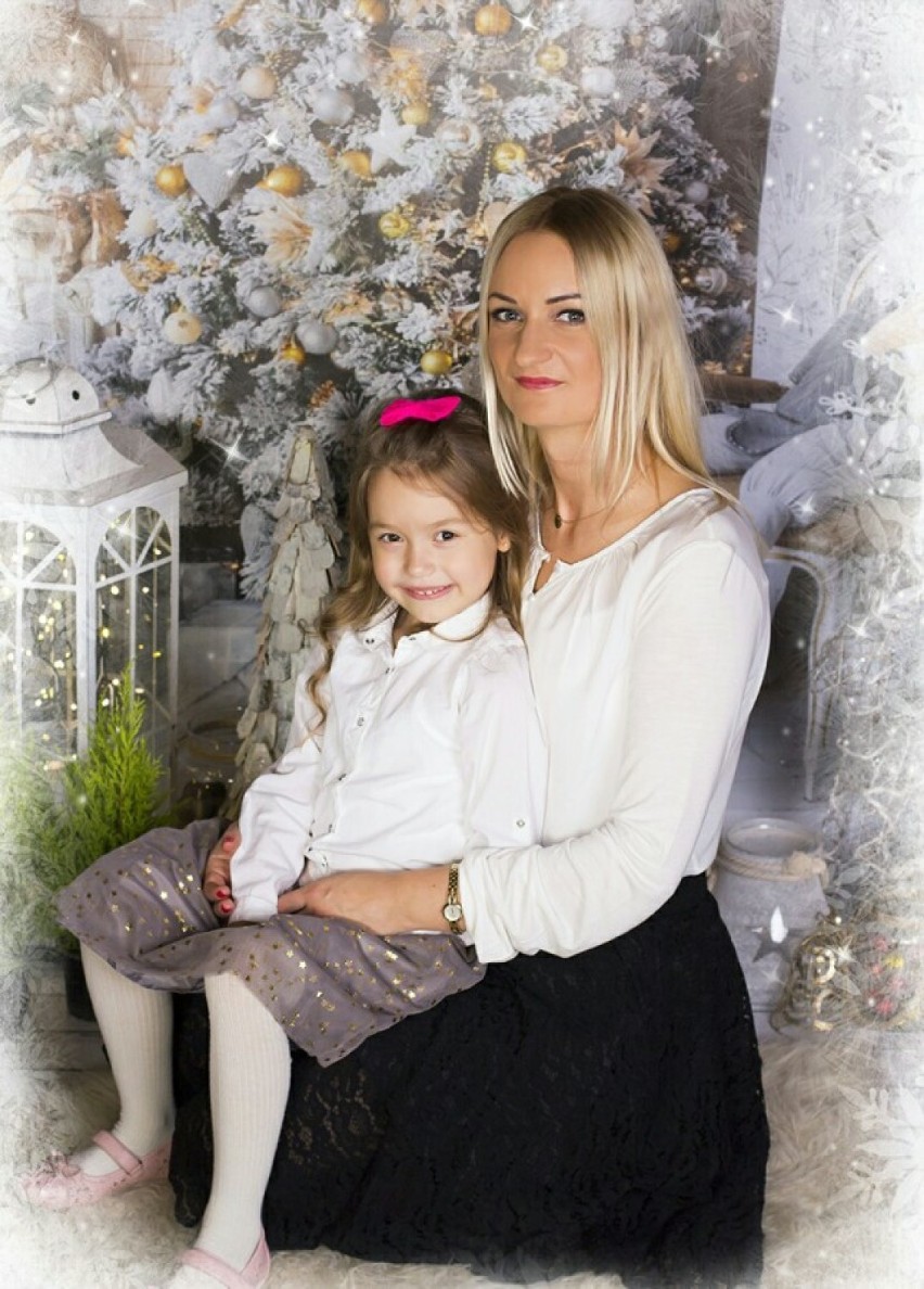 Katarzyna Piechocka z córką Lilianną