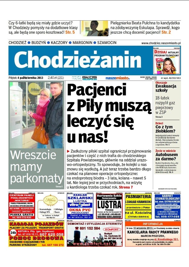 Chodzieżanin: Zobacz co w najnowszym numerze [4 października]