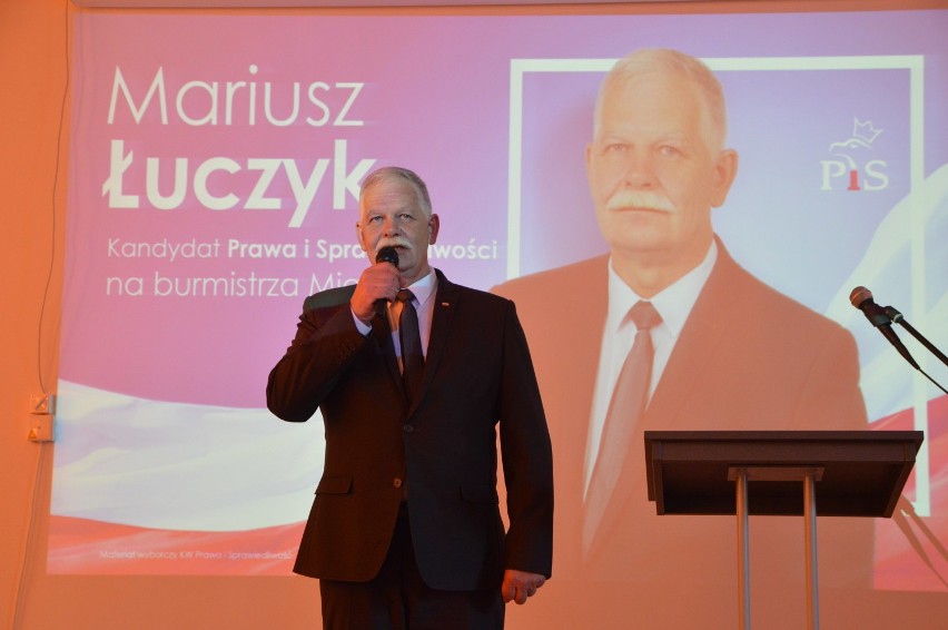 Wicewojewoda pomorski Mariusz Łuczyk kandydatem PiS na burmistrza Miastka (FOTO)