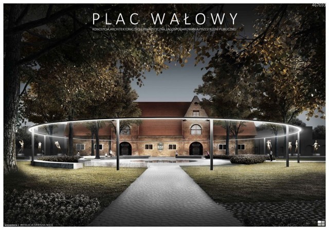 Konkurs na projekt zagospodarowania Placu Wałowego w Gdańsku został rozstrzygnięty.  Zwycięska koncepcja pracowni Gzowski Architekci