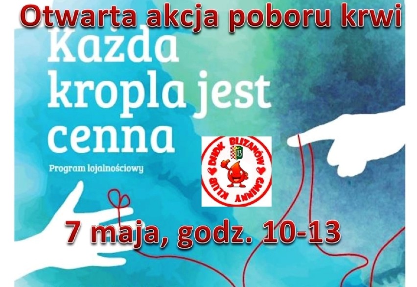 20. otwarta akcja poboru krwi w gminie Blizanów
