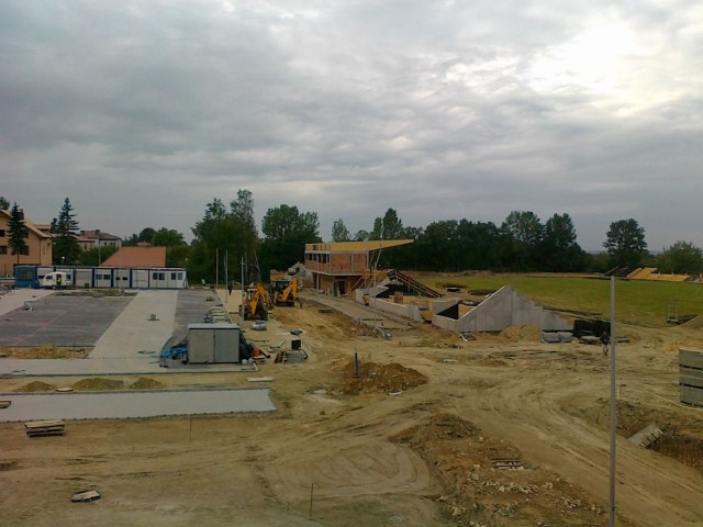 Stadion w Świdniku ma być gotowy do końca listopada.