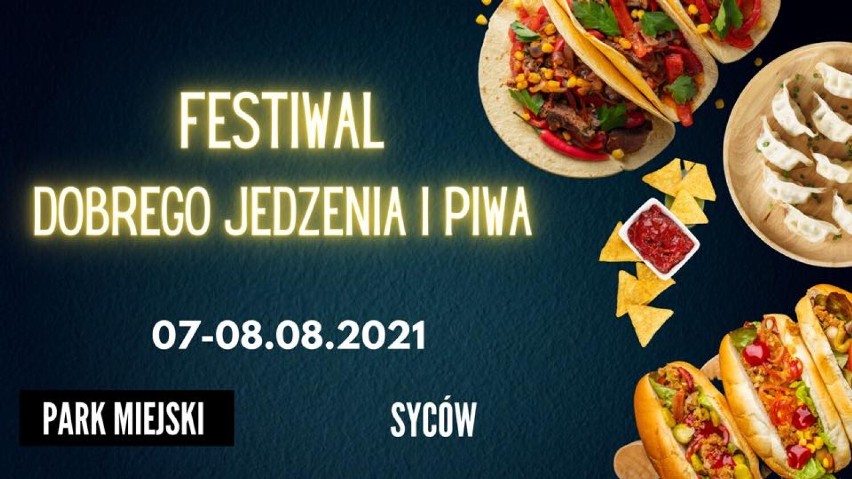 Festiwal Dobrego Jedzenia i Piwa w Parku Miejskim w Sycowie