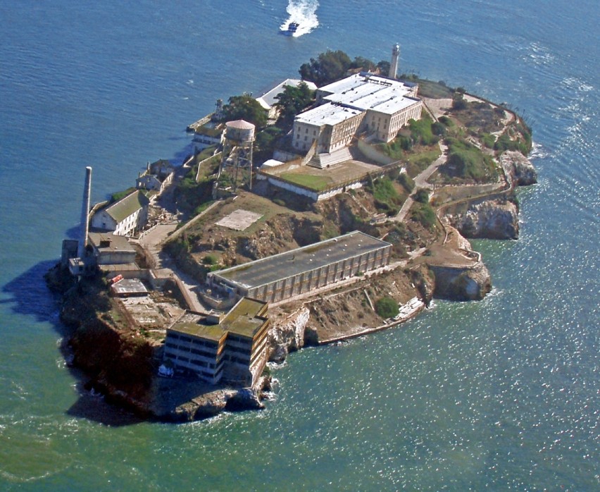 Więzienie (na wyspie) Alcatraz, San Francisco, Kalifornia