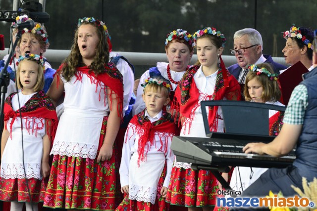 Kruszowice podejmowały mieszkańców gminy Bierutów na dożynkach