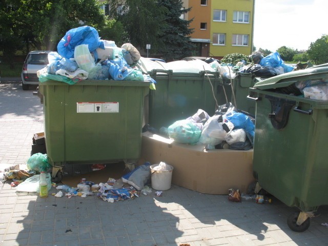 Śmieci w Łęczycy to wciąż problem. Firmy nie nadążają z...