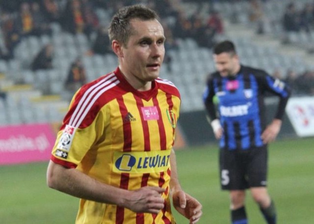 Paweł Golański w barwach Korony Kielce