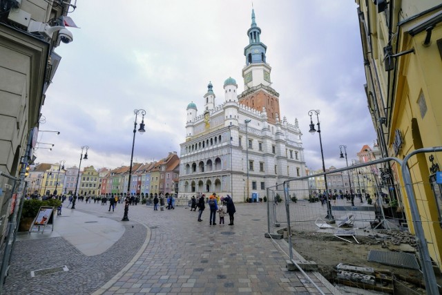 Tak teraz wygląda Stary Rynek w Poznaniu.