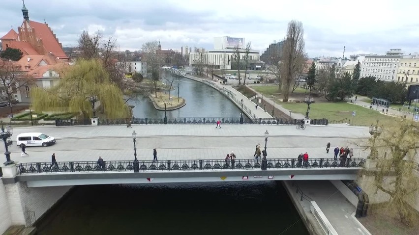 Piękne jest centrum Bydgoszczy widziane z lotu ptaka!...