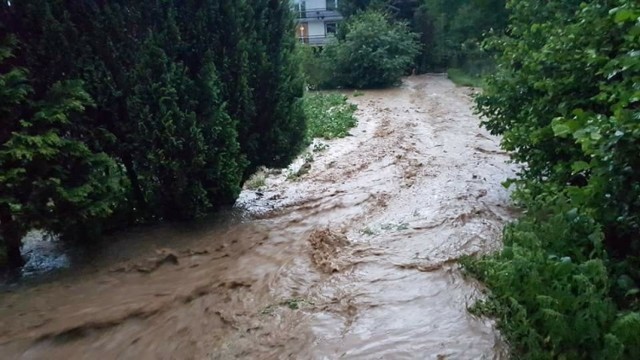 Silne burze w Małopolsce. Strażacy interweniowali 60 razy