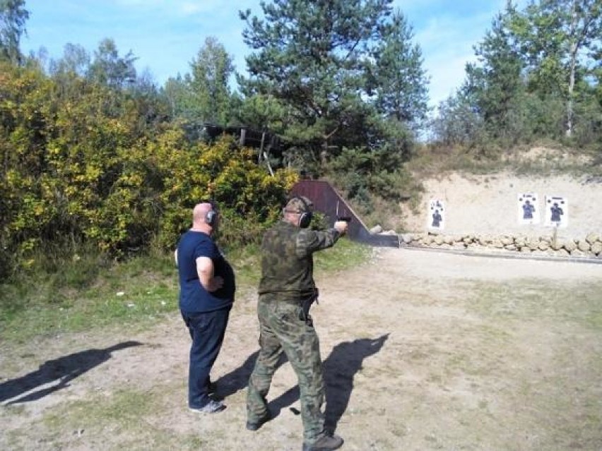 Strażnicy Leśni strzelali na strzelnicy