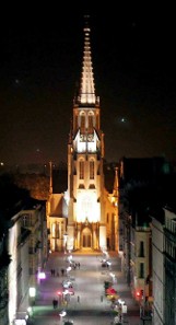 Kościół Mariacki w Katowicach wyczyszczony i oświetlony