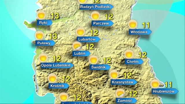 Pogoda na Lubelszczyźnie 5 kwietnia