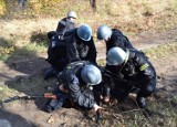 Borówiec: Policjanci z Wielkopolski poszukiwali dwóch zbiegów [ZDJĘCIA Z ĆWICZEŃ]