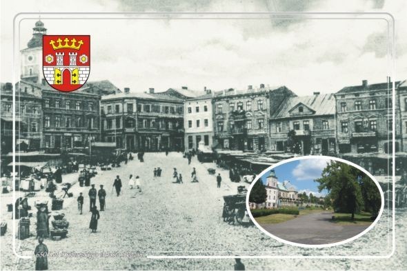 Stary Rynek, obecnie Plac Kazimierza Wielkiego. Widok z przełomu XIX i XX wieku.