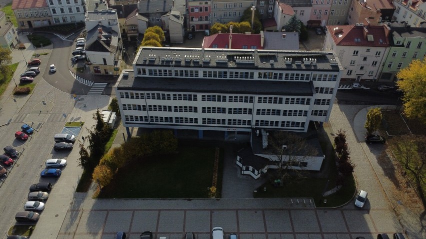 Chrzanów - zdjęcia z drona, wykonane jesień 2022