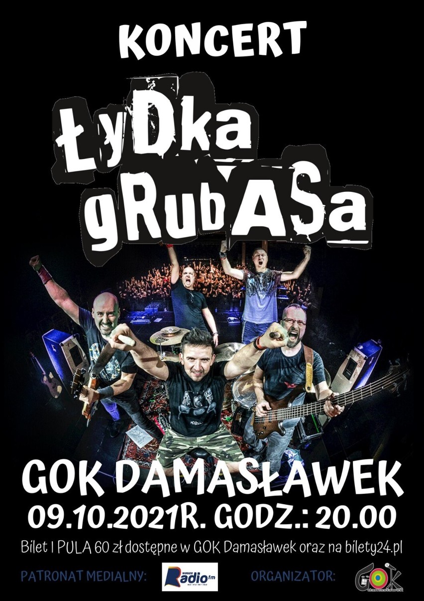 Koncert odbędzie się 9 października 2021 roku o godz. 20 w...