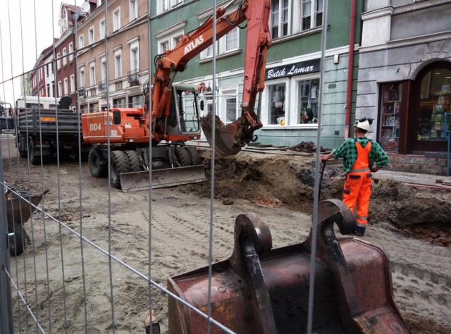 Trwa remont ulicy Długiej w Raciborzu
