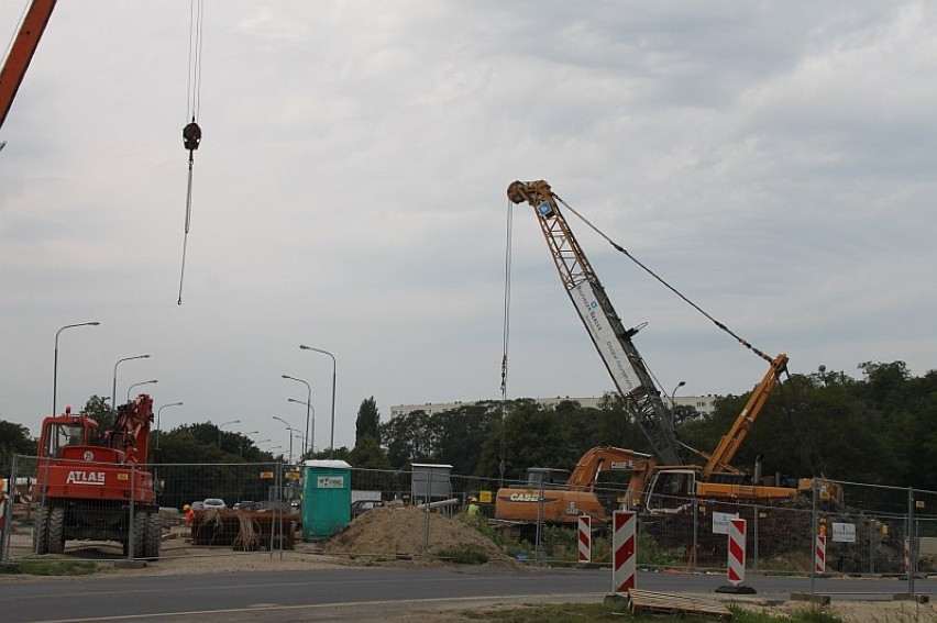 Budowa linii tramwajowej na Franowie