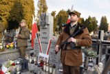 Nowy Sącz. W Narodowy Dzień Pamięci Żołnierzy Wyklętych poświęcono nagrobek partyzantów poległych w 1949 roku [ZDJĘCIA]