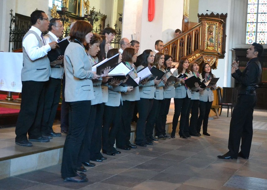 Festiwal Kultury Dawnej w Malborku. Chór z Kolumbii w kościele św. Jana Chrzciciela
