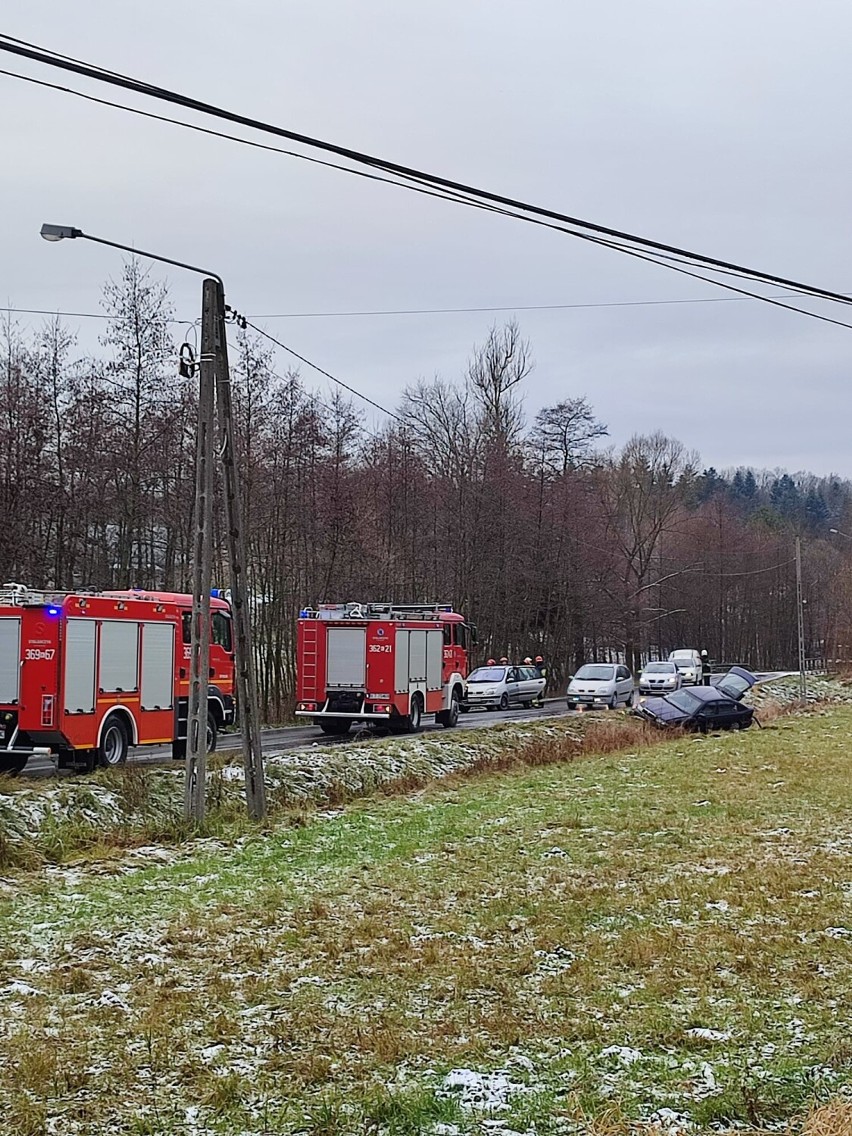 Gdy strażacy dojechali na miejsce wypadku w Siedliskach...