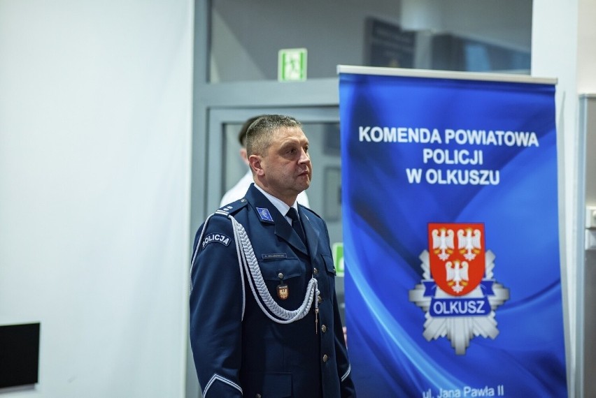 Pożegnanie Zastępcy Komendanta Powiatowego Policji w Olkuszu