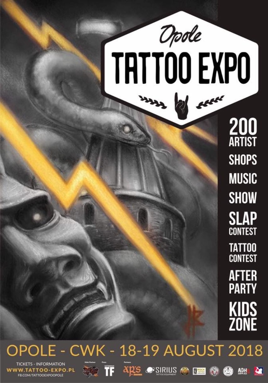 Tattoo Expo Opole 2018. Druga konwencja tatuażu w CWK w...