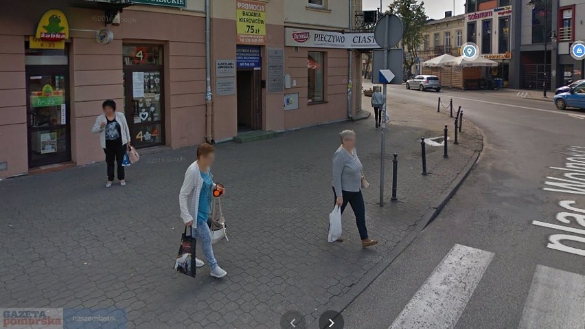 Mieszkańcy Włocławka uchwyceni przez kamery Google Street...