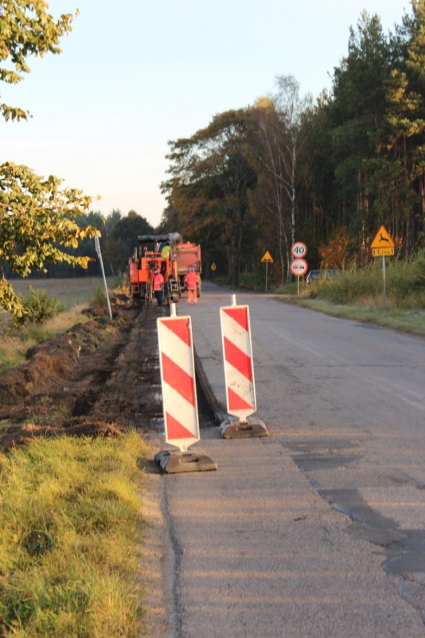 Roboty drogowe Skorzewo - Stężyca