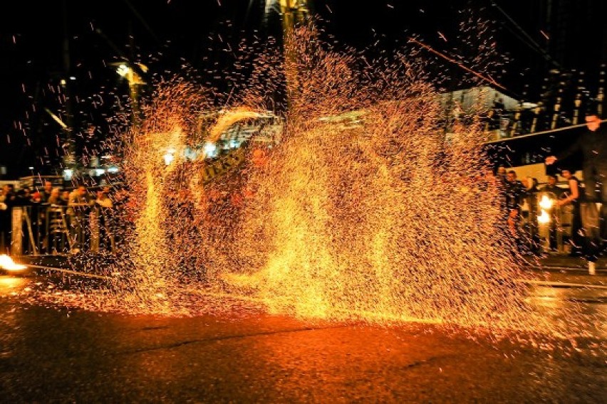 Dni Odry 2011: Pokaz Fire Show [zdjęcia]