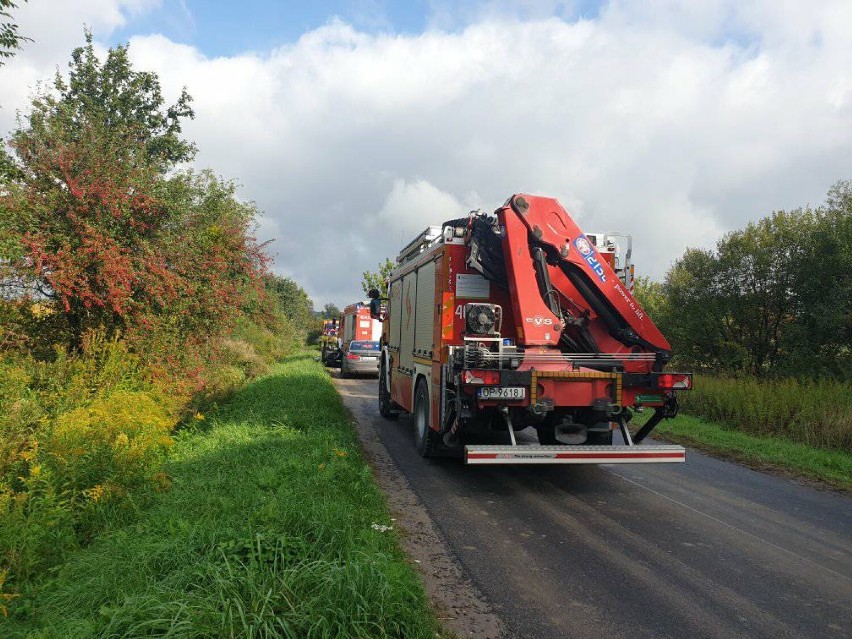 Wypadek pod Brzeziną - 15.09.2022r.