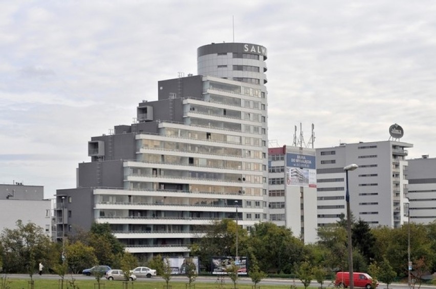 8. Salwator Tower, ul. Stańczyka. Wysokość: 60 metry, 17...