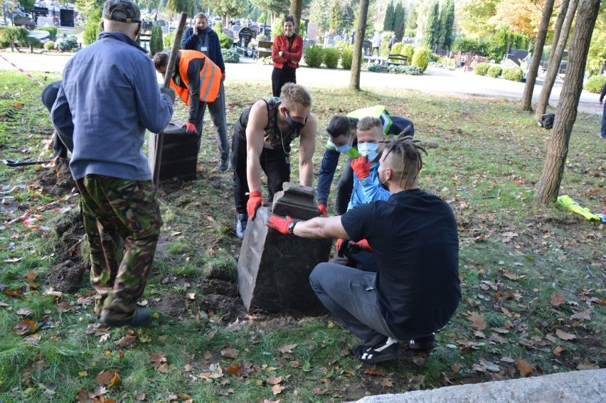 Na cmentarzu w Goleniowie powstało lapidarium. Przedwojenni mieszkańcy "wrócili"