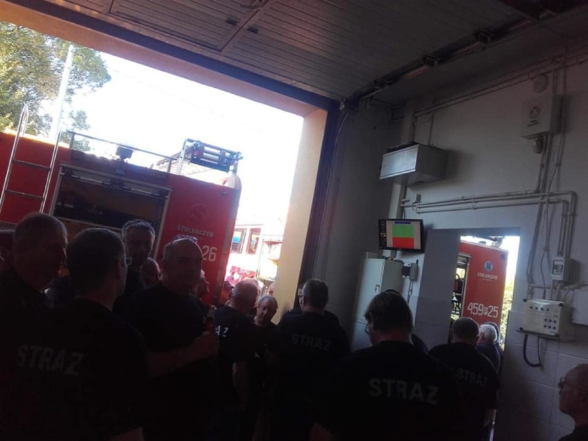 AKTYWNIE: Wizyta zaprzyjaźnionych strażaków z niemieckiej miejscowości Schlüchtern w Witaszycach 