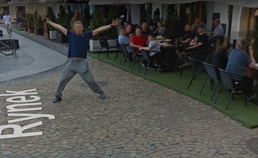 Oto zdjęcia mieszkańców Gliwic na Google Street View. Odnajdujecie się nich?