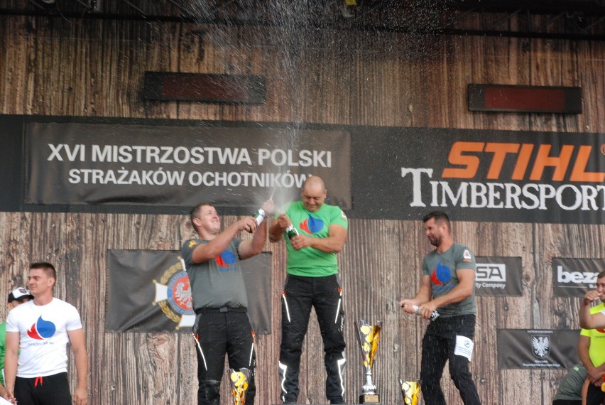 Podczas  XVI Mistrzostw Polski Strażaków Ochotników STIHL TIMBERSPORTS®.Triumfował  Michał Dubicki  z  Wielkopolski . 