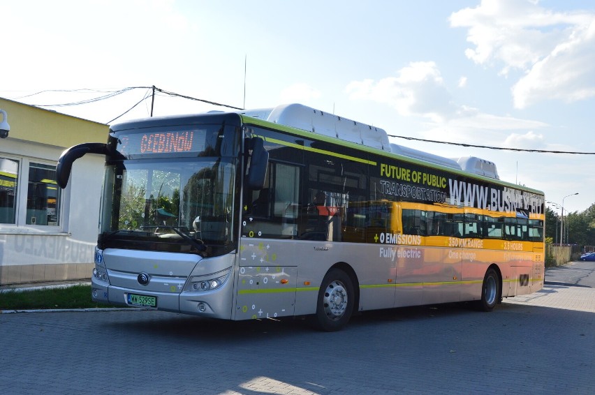 Chiński autobus elektryczny na testach w Nysie. Pojazd...