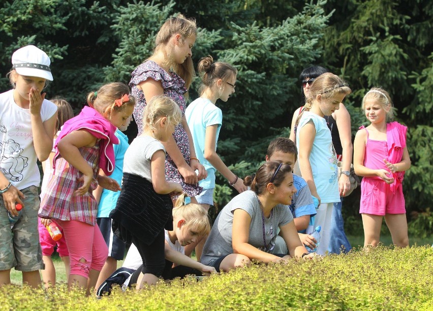 Dzieci z Dzielnicowego Ośrodka Kultury w Białobrzegach na ekologicznej wycieczce w Łodzi
