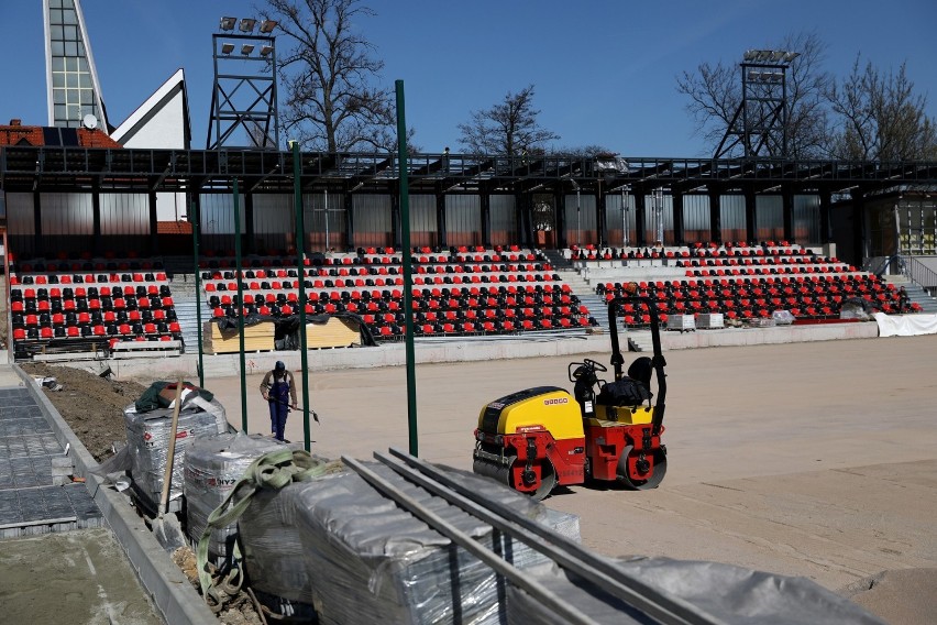 Kraków. Budowa stadionu Prądniczanki już na finiszu [ZDJĘCIA]